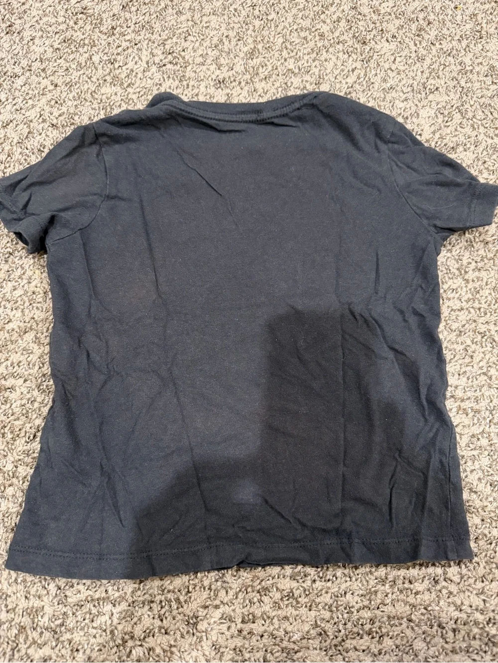 Old Navy Gray Miles Morales Graphic Tee with Red Skateboard